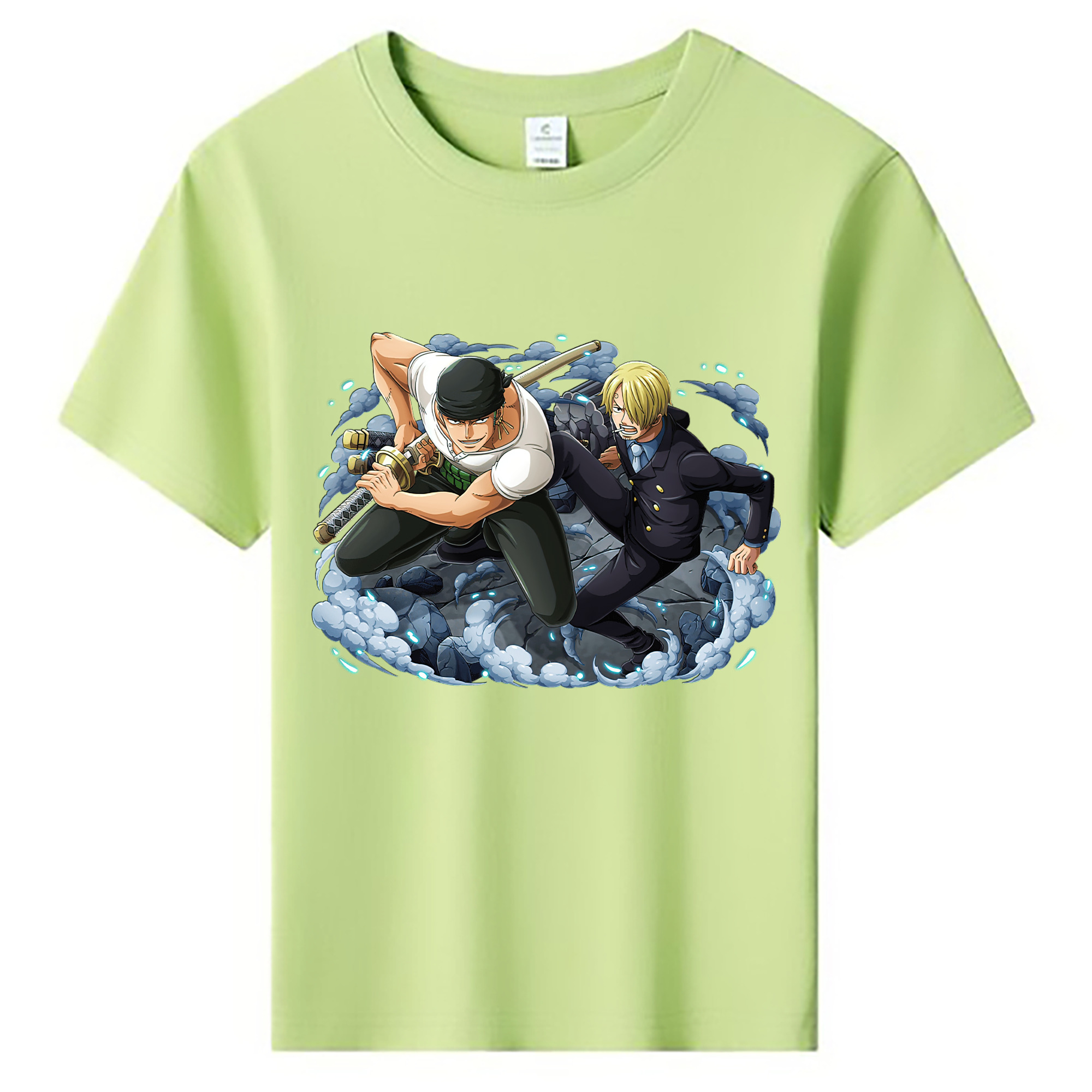 ワンピース ロロノア・ゾロ ONE PIECE Roronoa Zoro 綿100％キッズTシャツ（フロントプリント）